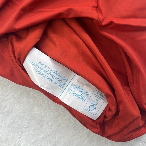 Andie Red Women's One Piece Swimsuit - Picture 5 of 12